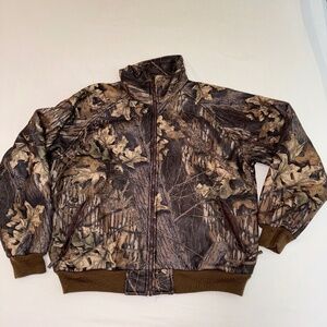 Cabela's Large Camo Fleece Bomber